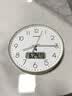 Timess 挂钟电波钟客厅万年历新款钟表日历时钟自动对时挂墙表30cm 实拍图