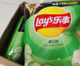 乐事（Lay's）薯片 黄瓜味 135克 休闲零食 膨化食品 实拍图