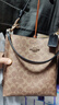 蔻驰（COACH）【品牌直供】女士MOLLIE小号手提单肩斜挎水桶包CBQ33七夕礼物 实拍图