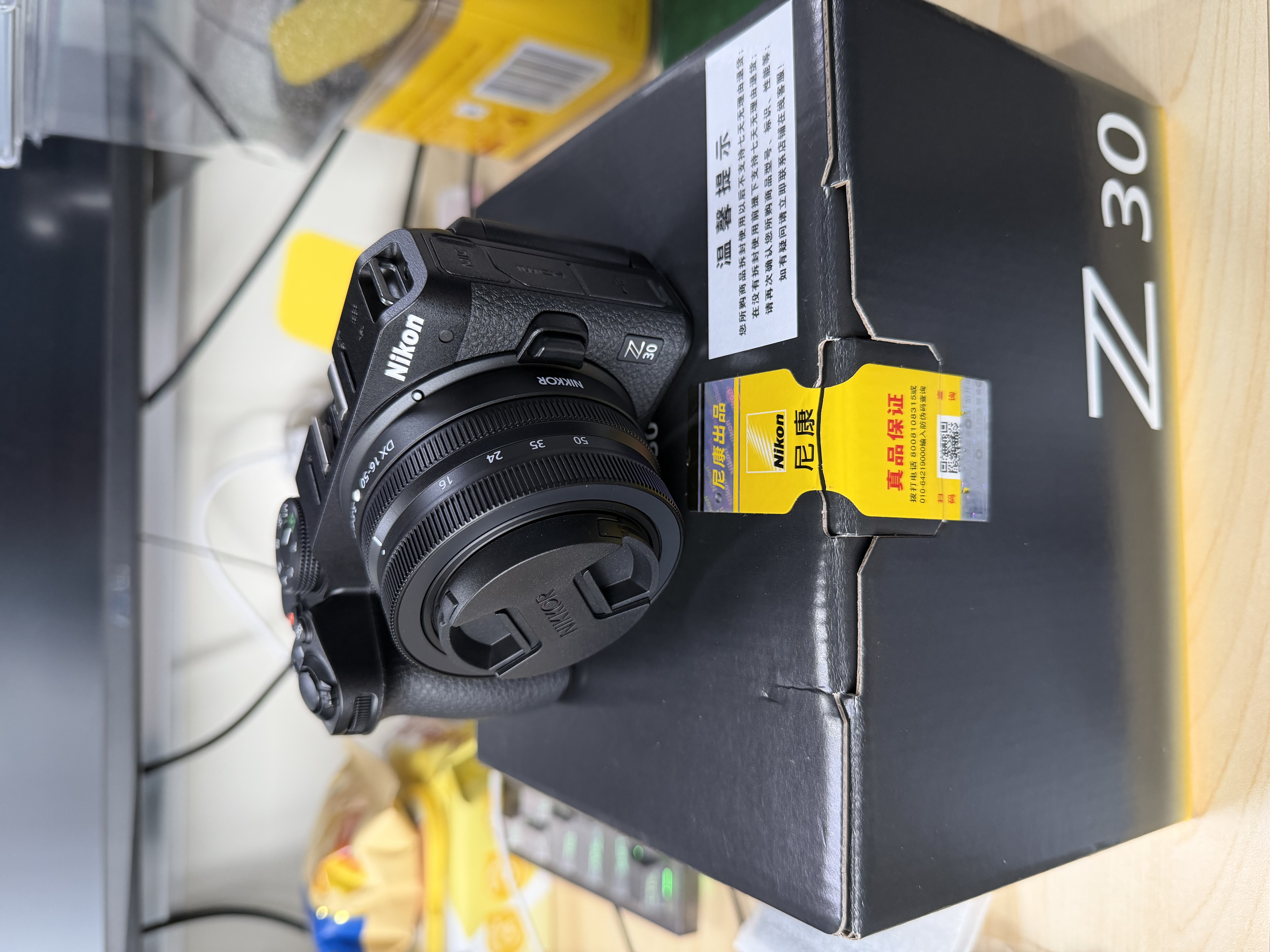 尼康（Nikon）Z30入门级微单相机Vlog翻转屏自拍旅游家用高清数码相机拆单机 z30相机 Z30 16-50mm f/3.5-6.3 VR 标配【下单送钢化膜+64G卡+沣标电池】 实拍图