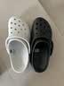 卡骆驰（CROCS）【预售】白鹿同款经典云朵洞洞鞋时尚百搭女鞋花园鞋|206750 月光灰-1NK(含智必星) 38 (240mm) 实拍图