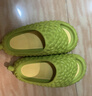 暖之缘榴莲拖鞋男夏外穿新款搞怪EVA厚底防滑室内家居踩屎感凉拖鞋男士 芒芒绿 42-43 (适合41-42码) 实拍图