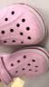 卡骆驰（CROCS）贝雅卡骆班洞洞鞋|205089 芭蕾粉-6TG   37 /38(230mm)   实拍图