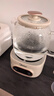 美的（Midea）【价保618】花漾0胶水全玻璃全自动养生壶 办公室多功能煮茶壶 烧水壶电热水壶煮茶器1L YS10B101 实拍图