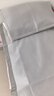 半弦月【热销爆款】爽爽冰丝凉席子可机洗床笠床单学生宿舍1.5mx1.8x2米 雪花灰丨冰丝凉感丨可机洗加厚款 90cm*200cm 丨床单款丨贈枕套*1 实拍图