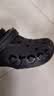 卡骆驰（CROCS）贝雅洞洞鞋男鞋女鞋轻便耐磨一脚蹬拖鞋休闲鞋百搭花园鞋|10126 黑色-001(含智必星) 46 /47(300mm) 实拍图