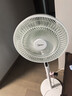 美的（Midea）【幸运草安睡1S】一级能效直流变频声控电风扇家用遥控卧室静音落地扇台式桌面抗菌大风力转页扇 实拍图