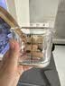 乐扣乐扣辅食盒玻璃保鲜盒可蒸煮迷你辅食工具宝宝蒸蛋碗姜黄圆形儿童饭盒 实拍图
