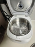 松下（Panasonic）【价保618】饭光光2.0电饭煲0涂层内胆不粘锅IH加热家用2.9L不锈钢无涂层电饭锅3-4人SR-HNS102-W 实拍图