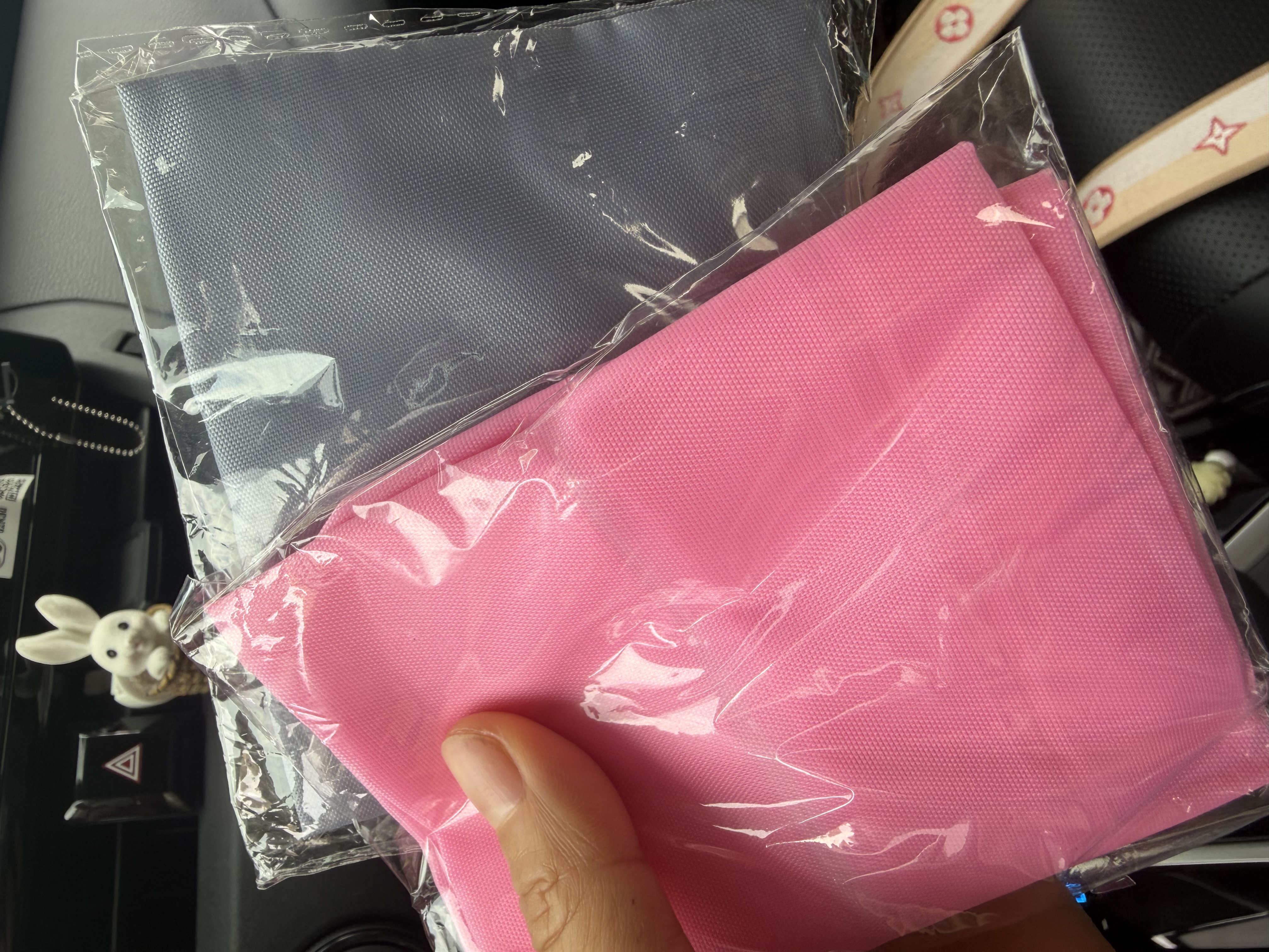 旅行内衣收纳内裤袜子收纳袋行李箱衣服分装整理衣物手提便携防水 2个装【颜色随机】 实拍图