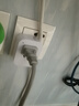 【京东快递】智能插座适配于米家APP语音控制 WiFi电量统计定时开关断网记忆插排插座接线板插线板 10A 蓝牙mesh电量统计款 实拍图