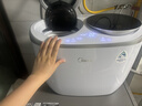 美的（Midea）双子座 波轮洗衣机全自动 1KG迷你内衣洗 分区洗衣机 专业除菌螨 MNBB10VH70E 以旧换新 实拍图