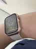 BHO【新款S12】适用苹果手表s12/s11保护壳膜apple iwatch s12/11/10/ultra4/3保护壳膜一体钢化膜套9 壳膜一体【玫金色】 iwatch 7/8/9代【45mm表盘 实拍图