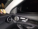 尼克莱斯适用于奔驰柏林之声喇叭罩新E级E300L GLC C260L音响盖装饰改装 车门柏林之声+A柱高音喇叭网罩【哑光】6件套 15-21款C180L C200L C300L 实拍图