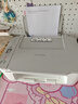 佳能（Canon）TS3480彩色喷墨无线远程打印机复印扫描一体机家庭作业学生用小型办公a4资料照片手机直接打 TS3480 灰白色【无线+远程+打印复印扫描】 套餐二：主机+黑彩可加墨+黑彩墨水4瓶 实拍图
