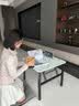 木双福可折叠桌子餐桌家用小户型出租屋用便携吃饭四方桌麻将桌户外摆摊 实拍图