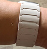 MSSM适用苹果手表表带apple watch S11/S10硅胶磁吸iwatch s9/se3/Ultra3/2回环运动表带 星光色 实拍图