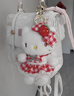 Hello Kitty三丽鸥毛绒玩具布娃娃玩偶钥匙扣生日礼物送女生 凯蒂猫背包挂件 实拍图