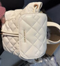 CHARLES&KEITH经典菱格大容量双肩包背包学生书包包女包生日礼物CK2-60151400 实拍图