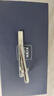 海澜之家（HLA）领带夹男士商务正装生日礼物职业简约领夹礼盒送男友 银色 均码 实拍图