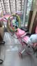 永久儿童自行车3-8岁小孩脚踏单车宝宝中大童女孩公主款童车 【升级-白胎】小猫粉+护具礼包 16寸 实拍图