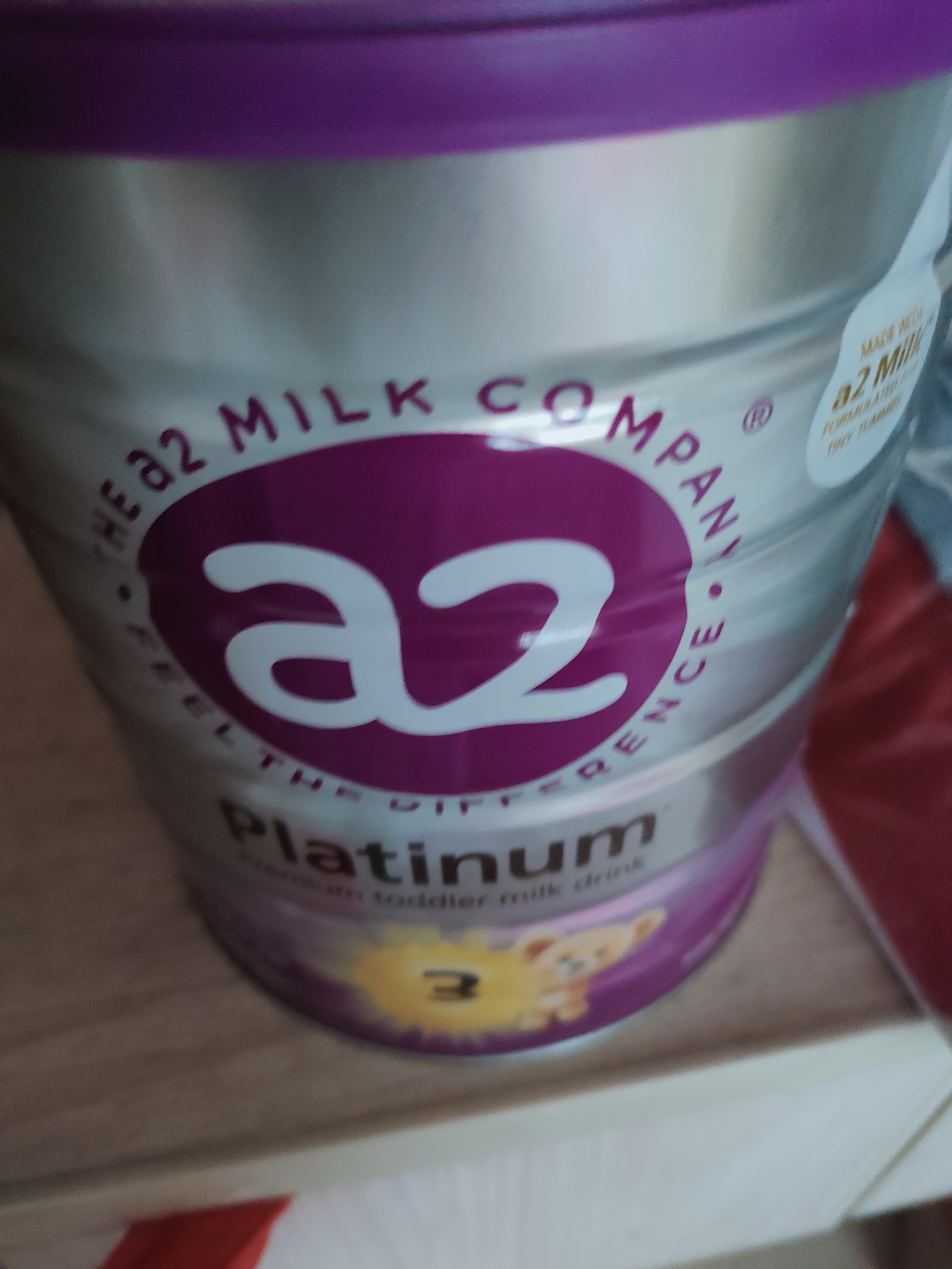 a2奶粉紫白金版含天然A2蛋白婴幼儿童配方牛奶粉 新西兰原装进口 3段900g*6罐 【下单返3600京豆+膨胀金+种草30元E卡】 实拍图