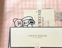 Teenie Weenie小熊A类纯棉三件套全棉学生宿舍单人床单被套罩床上用品1.2m床 茶语时光-粉格+柔粉 实拍图