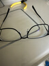 依视路（ESSILOR） 钻晶系列高清耐磨防蓝光近视超薄镜片专业配度数眼镜架男女镜框 钛+金属-全框-4021BK-黑色 镜框+依视路A4防蓝光1.60现片 实拍图