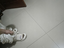 奥古狮登（Agsdon）运动凉鞋女夏季百搭魔术贴凉鞋女厚底轻便沙滩鞋 322039 米紫 38 实拍图