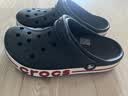 卡骆驰（CROCS）贝雅卡骆班洞洞鞋|205089 深蓝/辣椒红-4CC   39 (240mm)   实拍图
