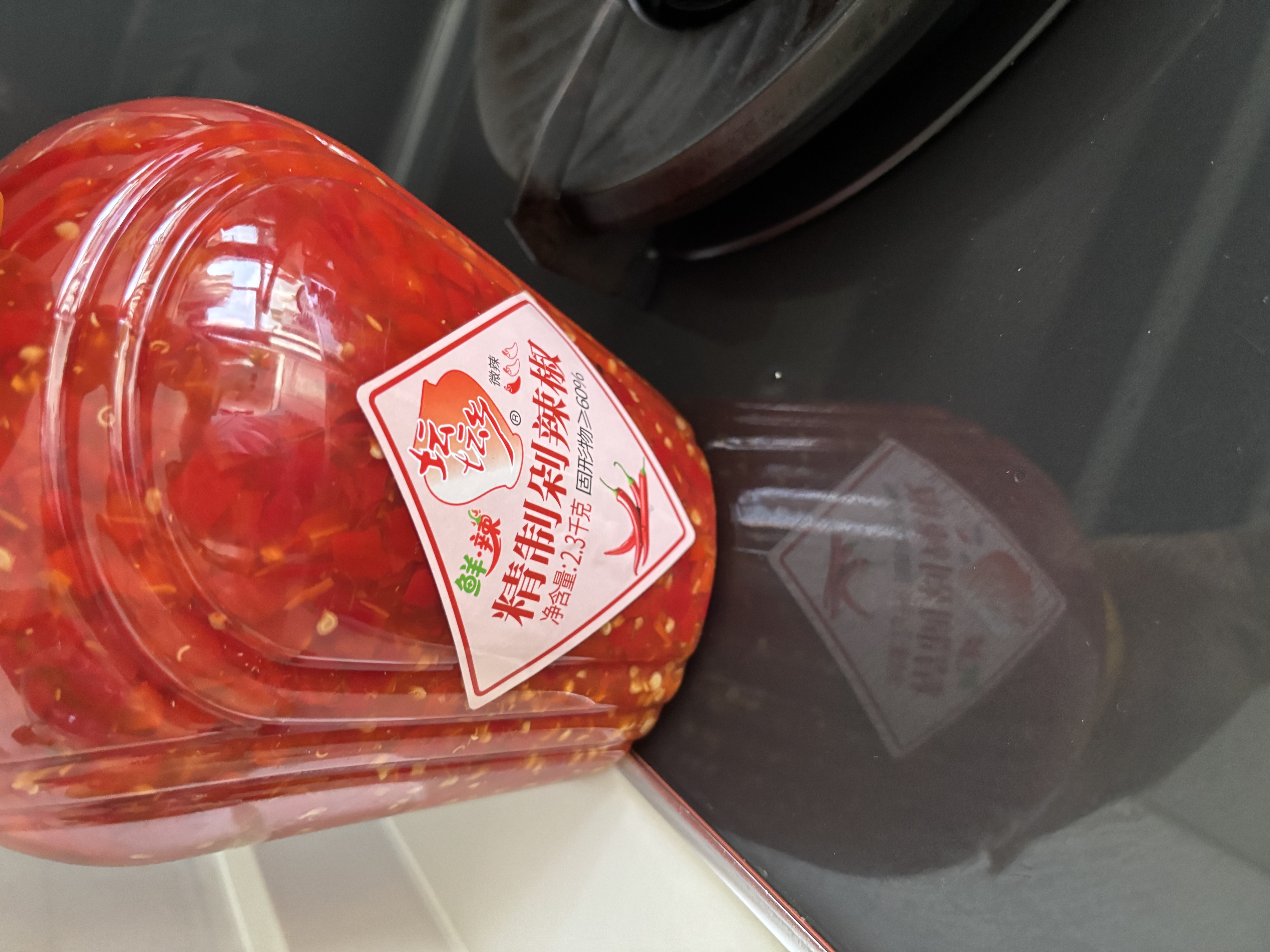 坛坛乡 湖南特产  精制剁辣椒酱 2.3kg 下饭鱼头拌饭拌面调味酱 实拍图