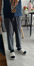 361°裤子男夏季防晒休闲运动裤跑步宽松冰丝直筒九分裤652624713H-1 实拍图