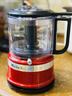 KitchenAid（凯膳怡）绞肉机家用小型多功能厨房料理机切碎机婴儿辅食机 帝王红 5KFC3516CER 实拍图