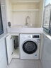 西门子（SIEMENS）iQ300 10KG大容量全自动滚筒洗衣机自带烘干洗烘一体 蒸汽除菌 羊毛洗WN52A1004W 实拍图