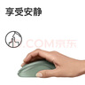 罗技（Logitech）M221 轻音鼠标 无线鼠标 办公鼠标 对称鼠标 带无线微型接收器 米白色 实拍图