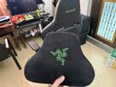雷蛇（Razer）水神电竞椅 电脑游戏舒适人体工学椅子 记忆棉头枕 4D扶手 绿色 实拍图