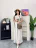 viney【何泓姗同款】牛皮水桶包包女包斜挎包生日礼物高级感送女友老婆 【卡其色】高档轻奢手提腋下包 时尚ck风休闲小众品牌洋气单肩包 实拍图