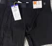 迪卡侬（DECATHLON）美利奴羊毛内裤男士平角短裤保暖透气防臭跑步运动内裤ODS 黑色 L 实拍图