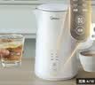 美的（Midea）电水壶热水壶 304/316L不锈钢 家用电热水壶 无缝内胆双层防烫便携式控温烧水壶养生开水壶 1.5L MK-SH15X301 实拍图