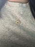 万裕金黄金吊坠HelloKitty凯蒂猫头足金999吊坠黄金项链锁骨链情人节礼 足金吊坠0.3克+S925链+证书+礼盒 实拍图