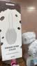 名创优品（MINISO）咖萃系列猪鬃护发弹力按摩骨梳蓬松颅顶女按摩梳男士 实拍图