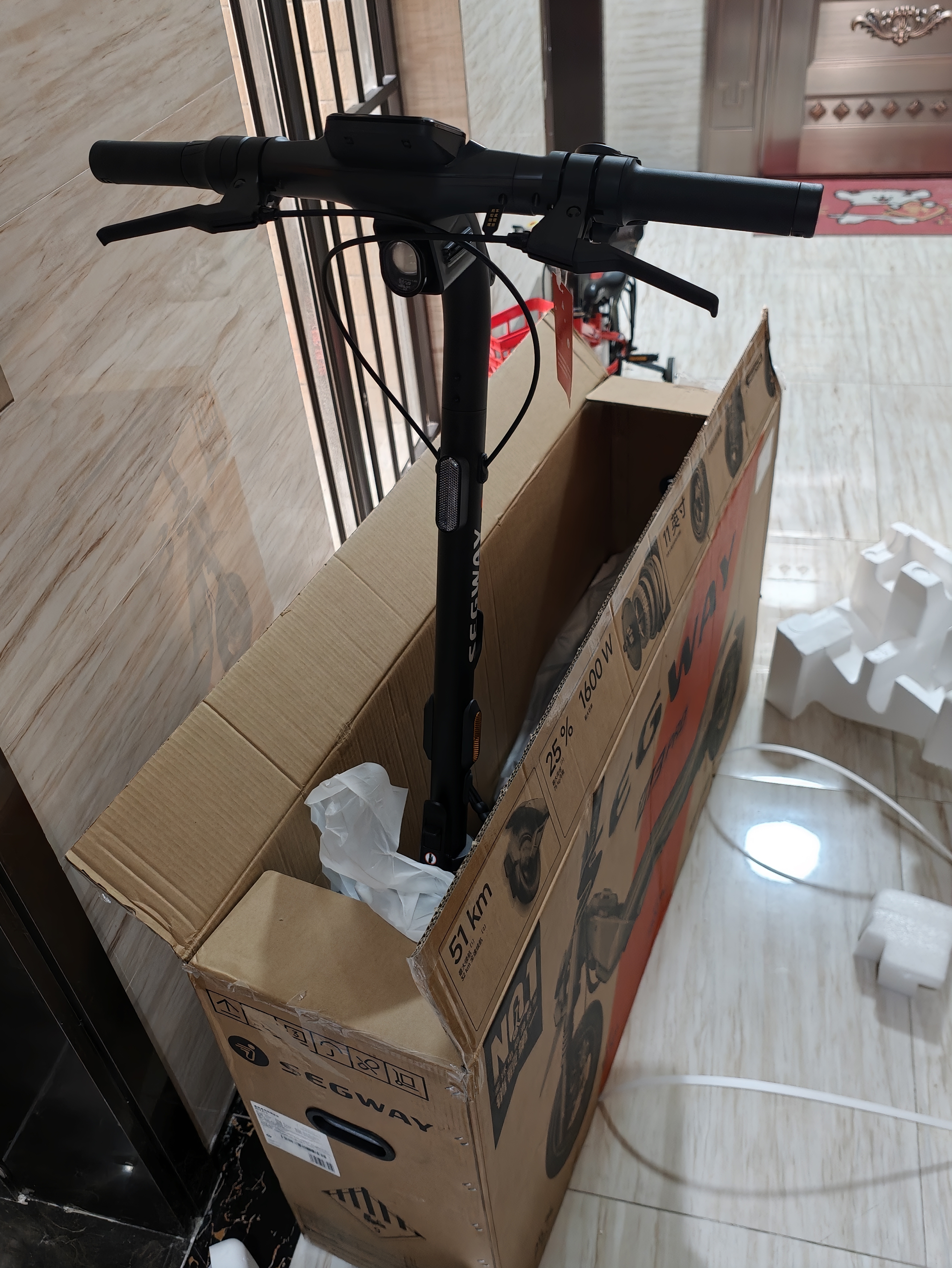 Segway电动滑板车ZT3Pro+箱包座椅套装成人两轮代步便携式折叠前后双减震运越野全速真续航2025款 实拍图