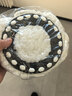 百家好世旋转拖把替换布31cm宽5个装托把头超细纤维吸水墩布头替换装 实拍图
