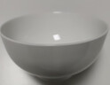 京东京造 碗盘餐具整套 碗具套装乔迁之喜陶瓷 纯白骨瓷 饭碗4.5英寸*6 实拍图