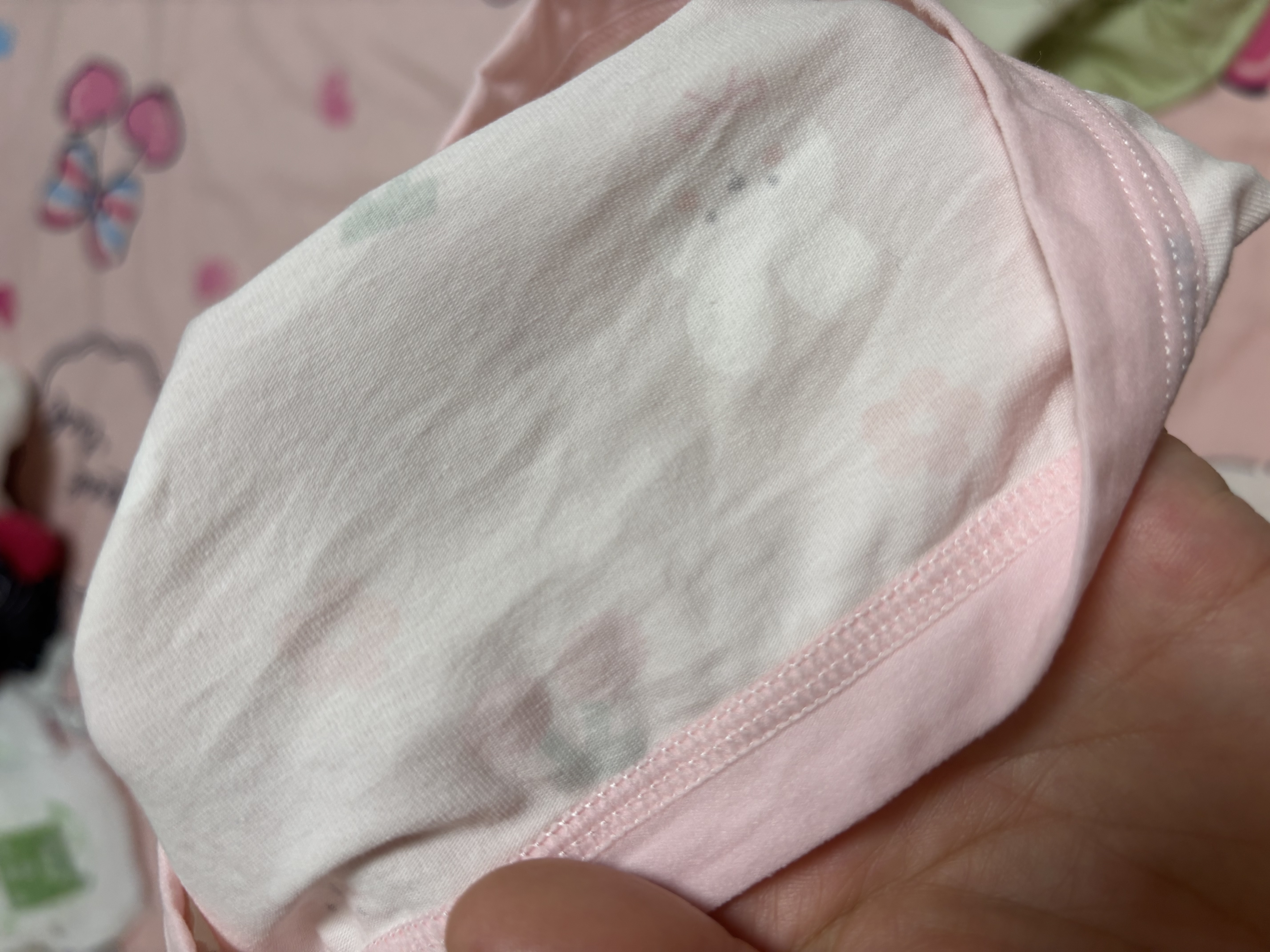 贝肽斯胎脂皮儿童内裤透气女童四角打底裤女宝宝内裤纯棉低敏抗菌4条装 实拍图