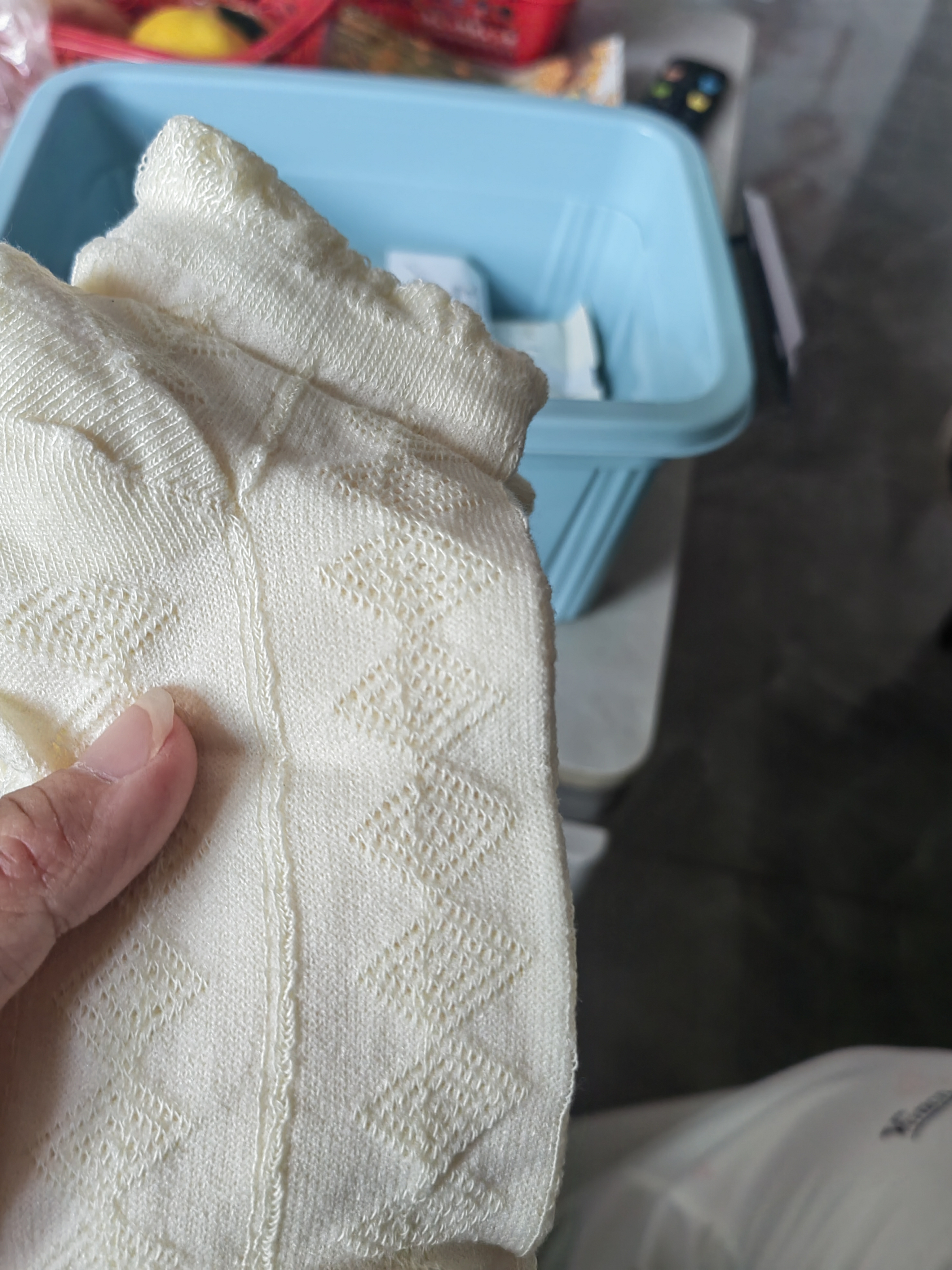 【甜美百搭】白色袜子洛丽塔短袜泡泡口立体提花袜 【颜色随机】 2双 均码 实拍图