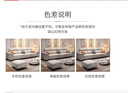 凯享真皮沙发奶油风客厅小户型直排猫抓皮沙发北欧现代简约皮艺沙发 2.8米-直排四人位 耐磨防刮猫抓布【乳胶+海绵版】 实拍图