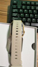 联想（Lenovo）智能手表 Watch Fit轻薄大屏血氧心率睡眠蓝牙通话健康监测穿戴运动手表手环 曜石金 男女朋友礼物 实拍图