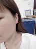 唯一（Winy）四叶草999纯银耳钉女士2026年新款轻奢高级感生日七夕情人节礼物 实拍图