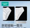全棉时代日抛一次性内裤女士棉纱出差旅行日抛不掉絮灭菌 XL码10条 实拍图